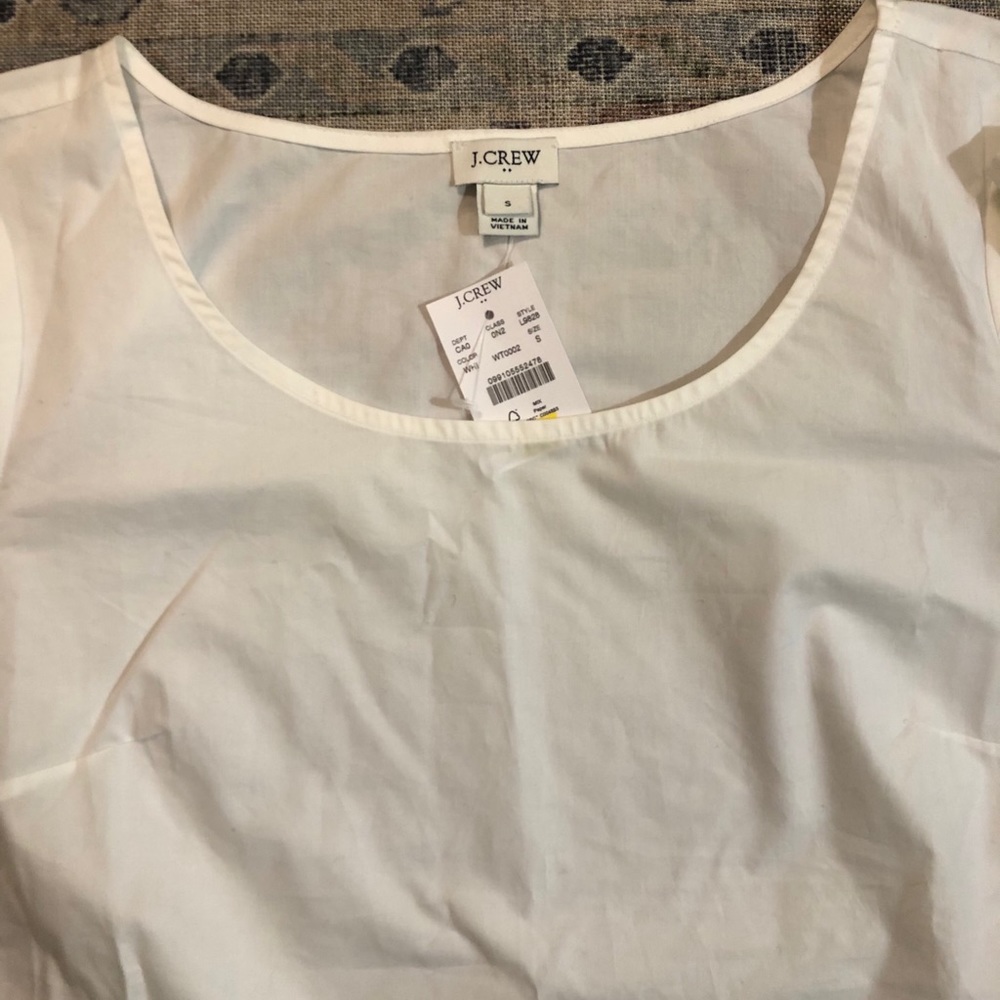 J. Crew Scoop neck pull over top. - Picture 3 of 6